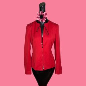 Akris Punto red jacket